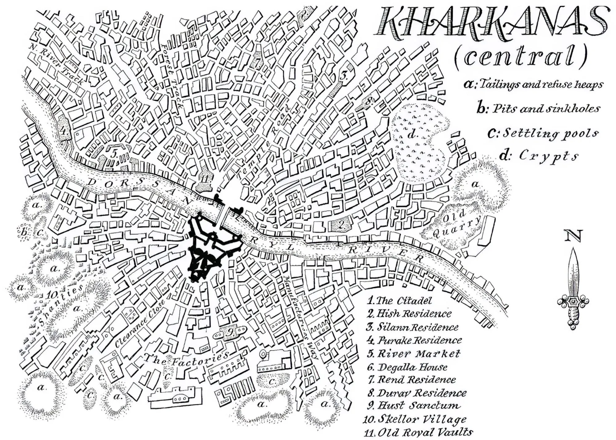 Map of Kharkanas